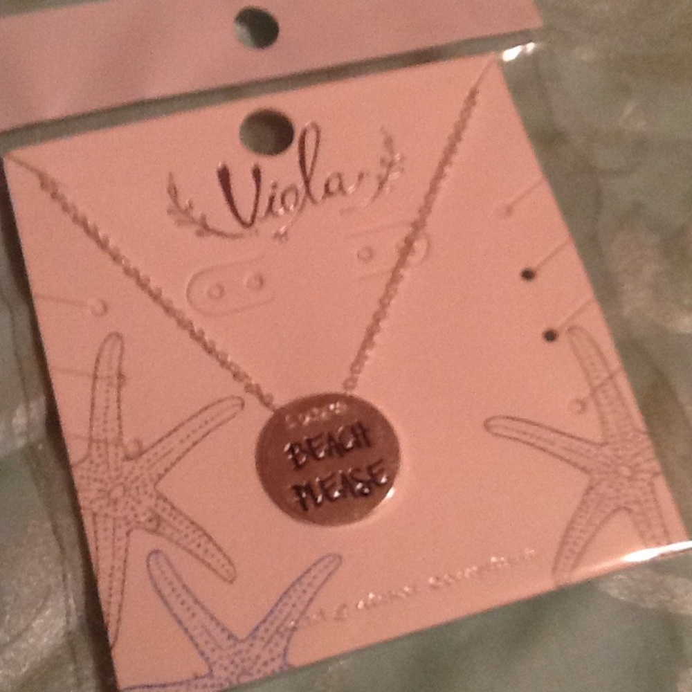 "Beach Please" Necklace